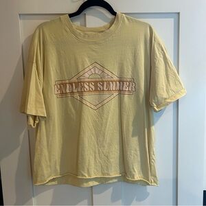 Endless Summer Cropped Tee Shirt